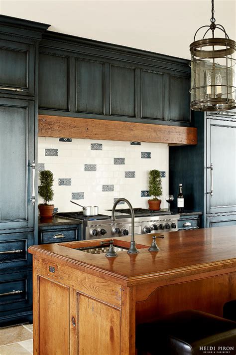 steel blue cabinets|blue kitchen cabinets ideas.